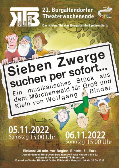 7 ZWerge suchen per sofort